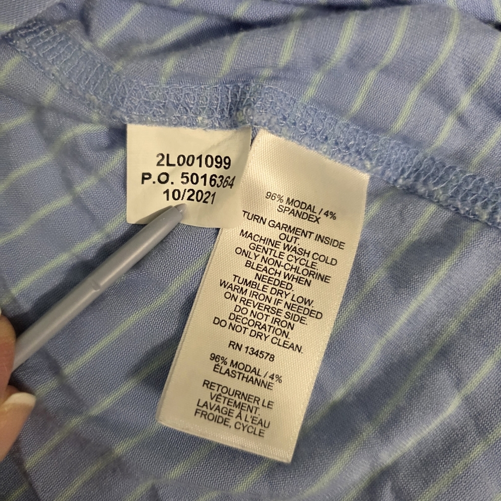 Vineyard Vines Super-Soft Striped Knit Lounge Set Size XS - Picture 8 of 12